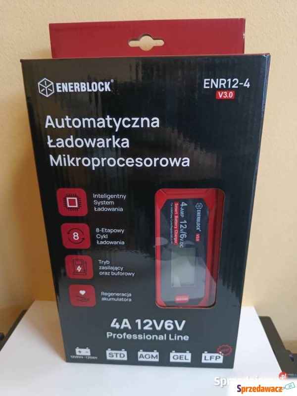 Automatyczna ładowarka mikroprocesorowa ENR12-4 V3.0 Starogard Gdański - zdjęcie 1