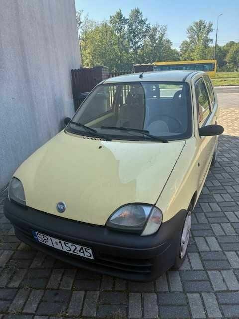 FIAT SEICENTO Z KLIMATYZACJĄ, rok produkcji 2005, bezwypadkowy Będzin - zdjęcie 2