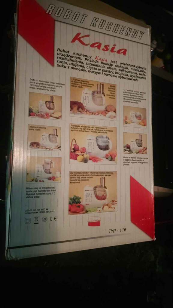 oddam za darmo robot kuchenny Kasia MPM Piaseczno - zdjęcie 3