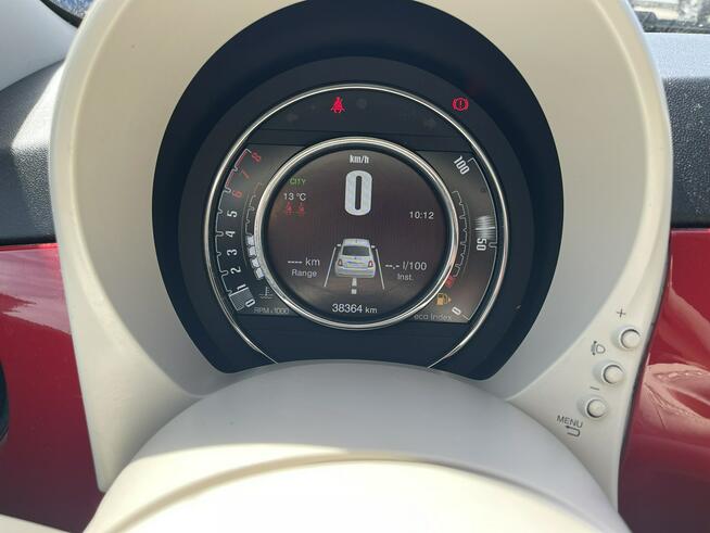 Fiat 500 Klimatronik  Czujniki parkowania Virtual cockpit Gliwice - zdjęcie 7