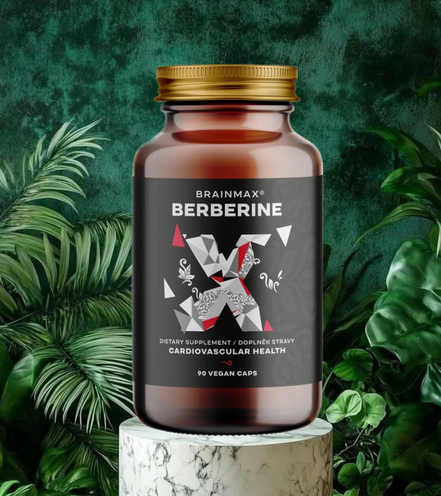 BrainMax Berberine - Optymalizuje Poziom Cholesterolu Grunwald - zdjęcie 2