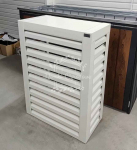 Osłona klimatyzatora – pompy ciepła 100x40x150 cm biały ID1145 Kielce - zdjęcie 4