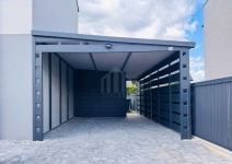 Carport wiata samochodowa 3,5x6 m  drzwi okno dach SO217 Wisła - zdjęcie 5