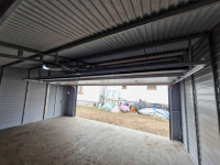 Garaż blaszany 6,5x6m Brama segmentowa drzwi  drewnopodobny dach TS931 Chojnice - zdjęcie 5