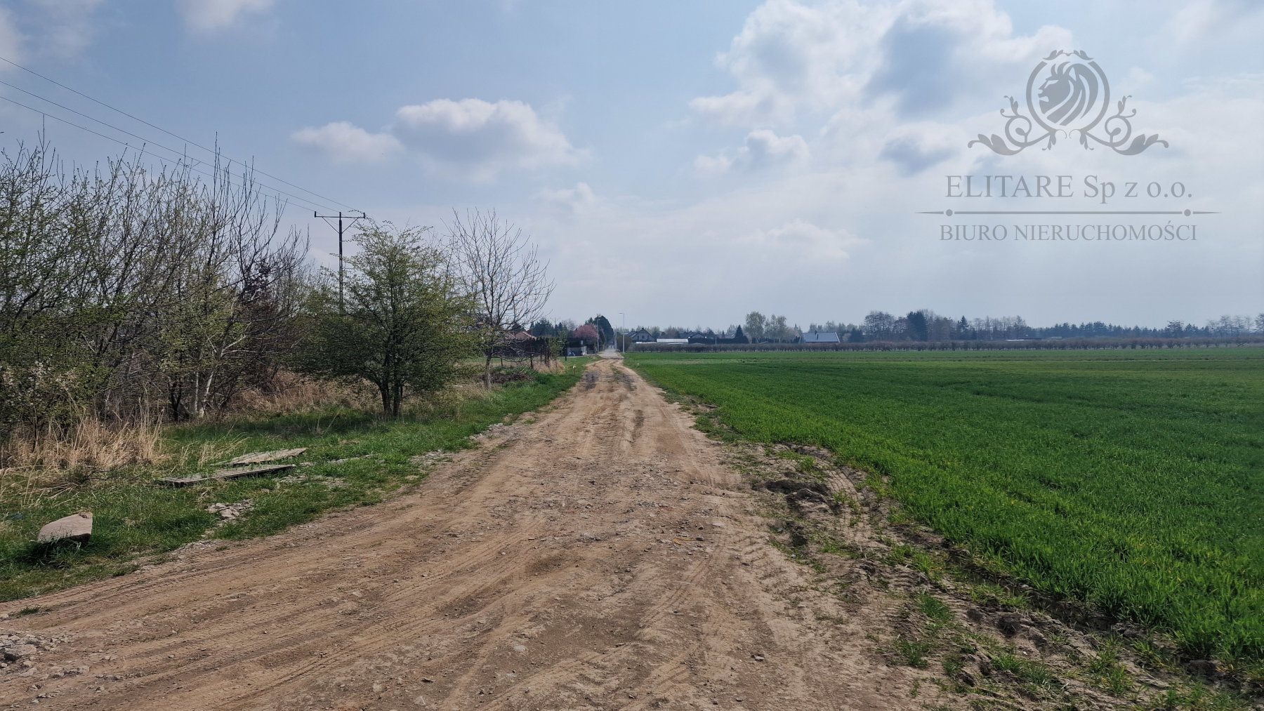 Piekna działka budowlana, połozona w cichej i zielonej okloicy. Lutynia - zdjęcie 1