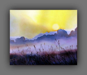 Sprzedam obraz "Poranne mgły" Łomża - zdjęcie 1