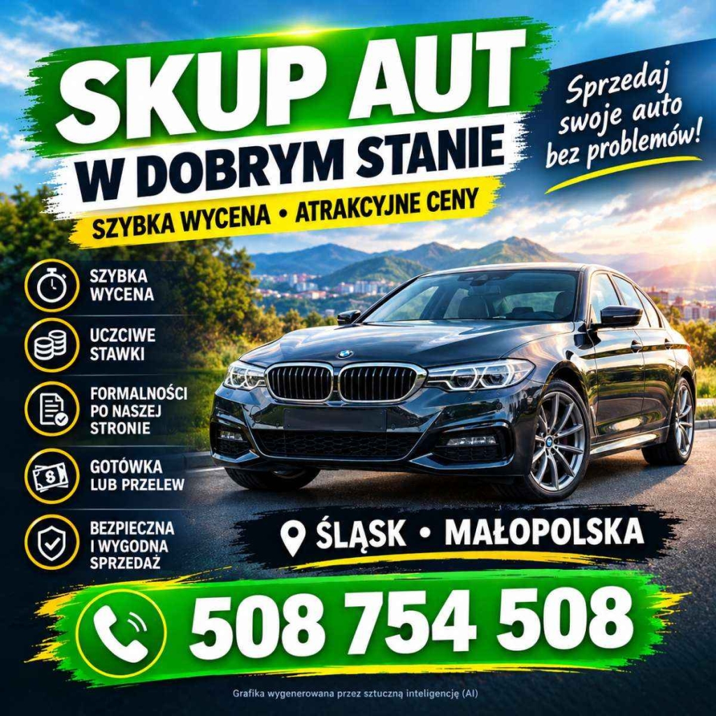 Skup aut Śląsk i Małopolska - dojazd do klienta i szybka zapłata Bielsko-Biała - zdjęcie 1