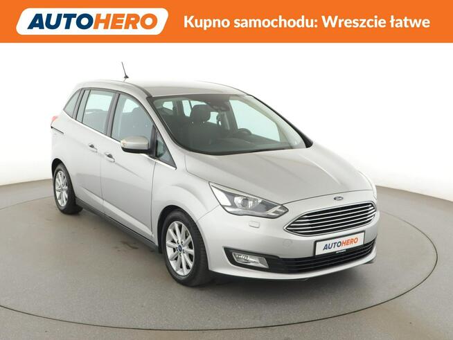 Ford Grand C-MAX bixenon 7os navi auto klima manual niski przebieg Warszawa - zdjęcie 10