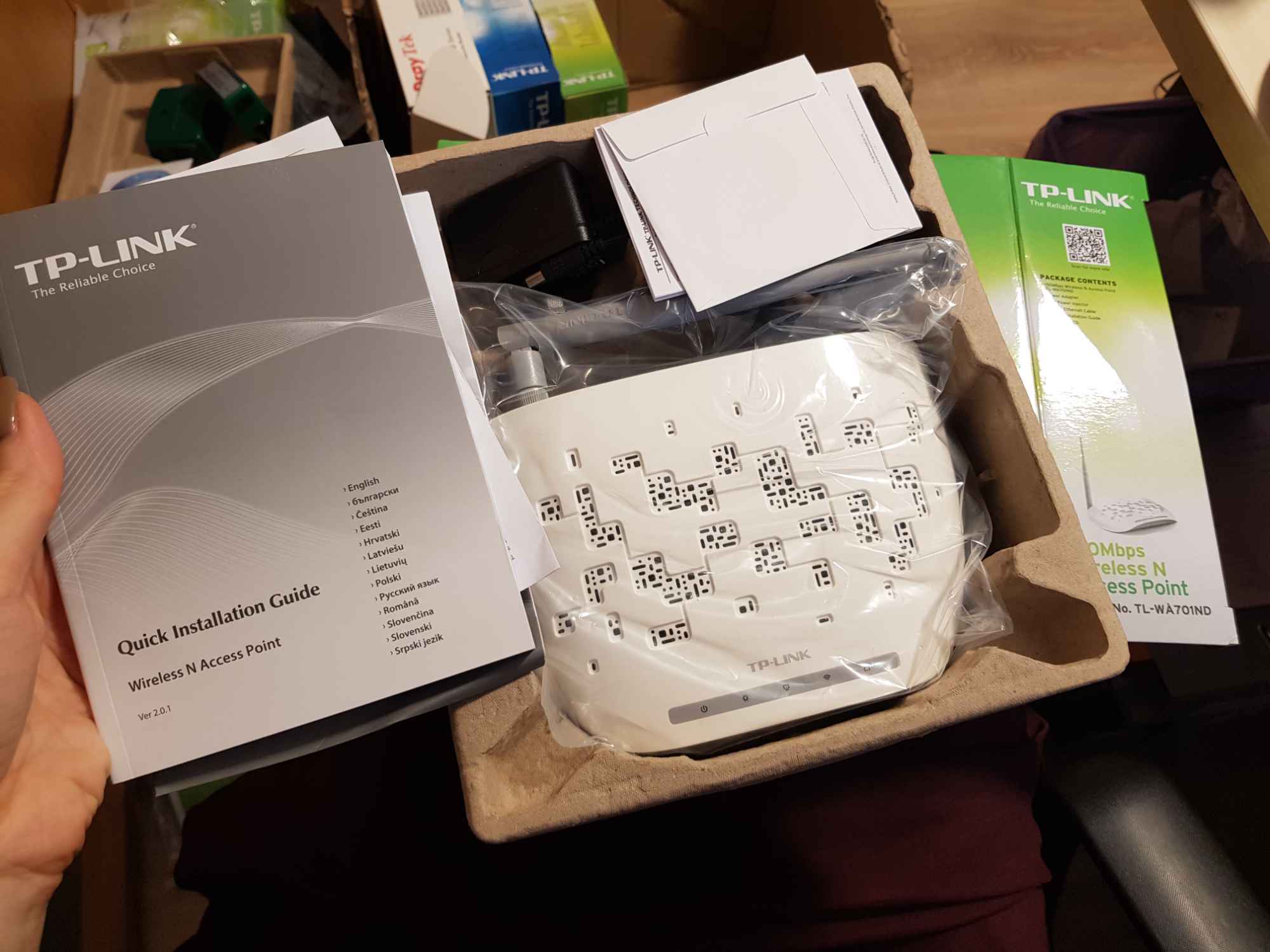 Router TP-Link TL-WA701ND 150 Mbps Wireless modem - 2 szt. Nowe Miasto - zdjęcie 1