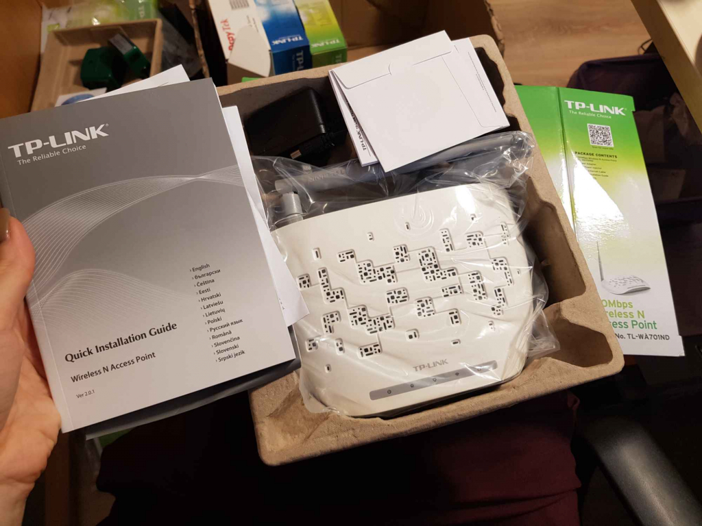 Router TP-Link TL-WA701ND 150 Mbps Wireless modem - 2 szt. Nowe Miasto - zdjęcie 1