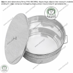 Nierdzewny Odstojnik Pojemnik do miodu poj. 30L z Sitem Jaśliska - zdjęcie 5