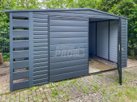 Schowek - Domek Ogrodowy 4x3m + Wiata 0,5m Brama Dwuskrzydłowa GP4550 Rawa Mazowiecka - zdjęcie 2