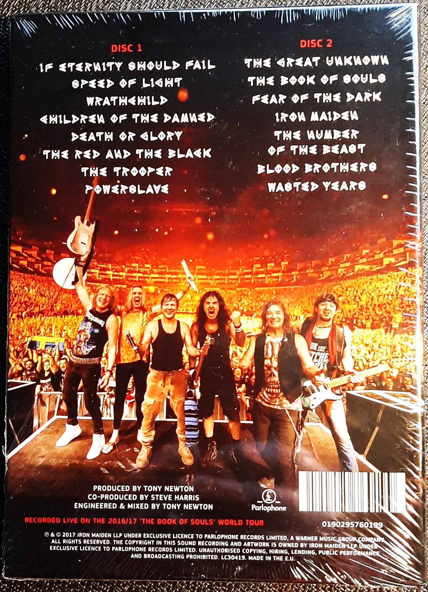 Polecam - Unikat- Album2CD Iron Maiden The Book of Souls Last Chapter Katowice - zdjęcie 2