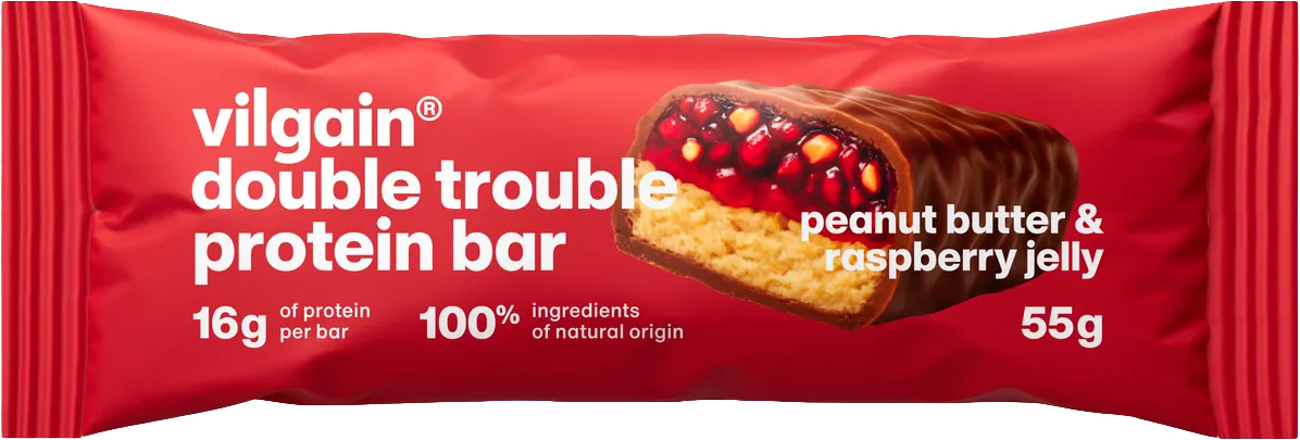 Vilgain Double Trouble Protein Bar Grunwald - zdjęcie 1