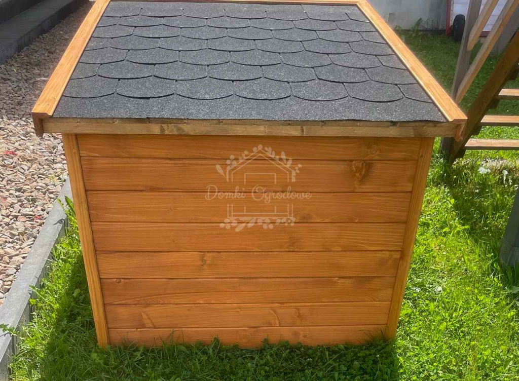 Buda dla psa Rozmiar "L" - Pinia - Dach spad w tył ID831 Wieliczka - zdjęcie 7