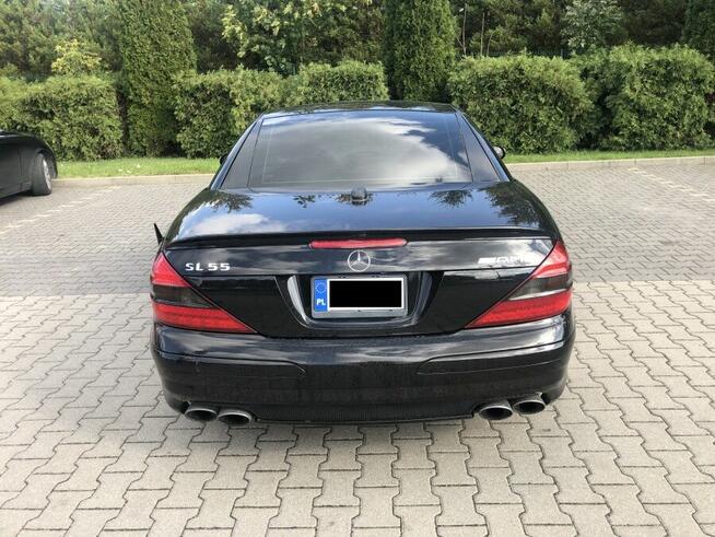 MERCEDES SL 55 AMG CABRIO 500KM PEŁNA OPCJA REJ. PL JAK NOWY Łódź - zdjęcie 4