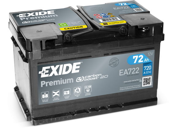 Akumulator 72Ah 720A Exide Premium EA772 DARMOWY DOWÓZ Radom - zdjęcie 1