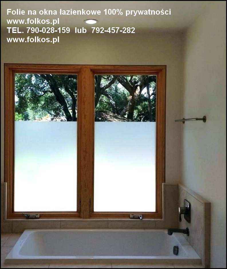 Folia matowa na okna łazienkowe- 100% prywatności -Nie zaciemnia Białołęka - zdjęcie 1