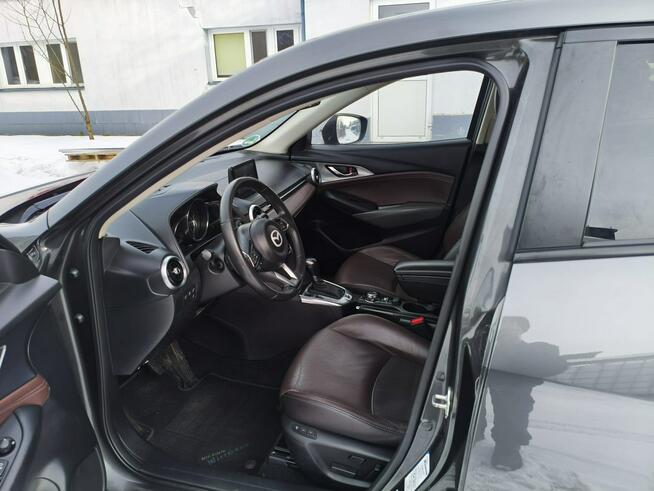 Mazda CX-3 Automat, bezwypadkowy, Kizoku Intense, HUD, skóra Janów Lubelski - zdjęcie 6