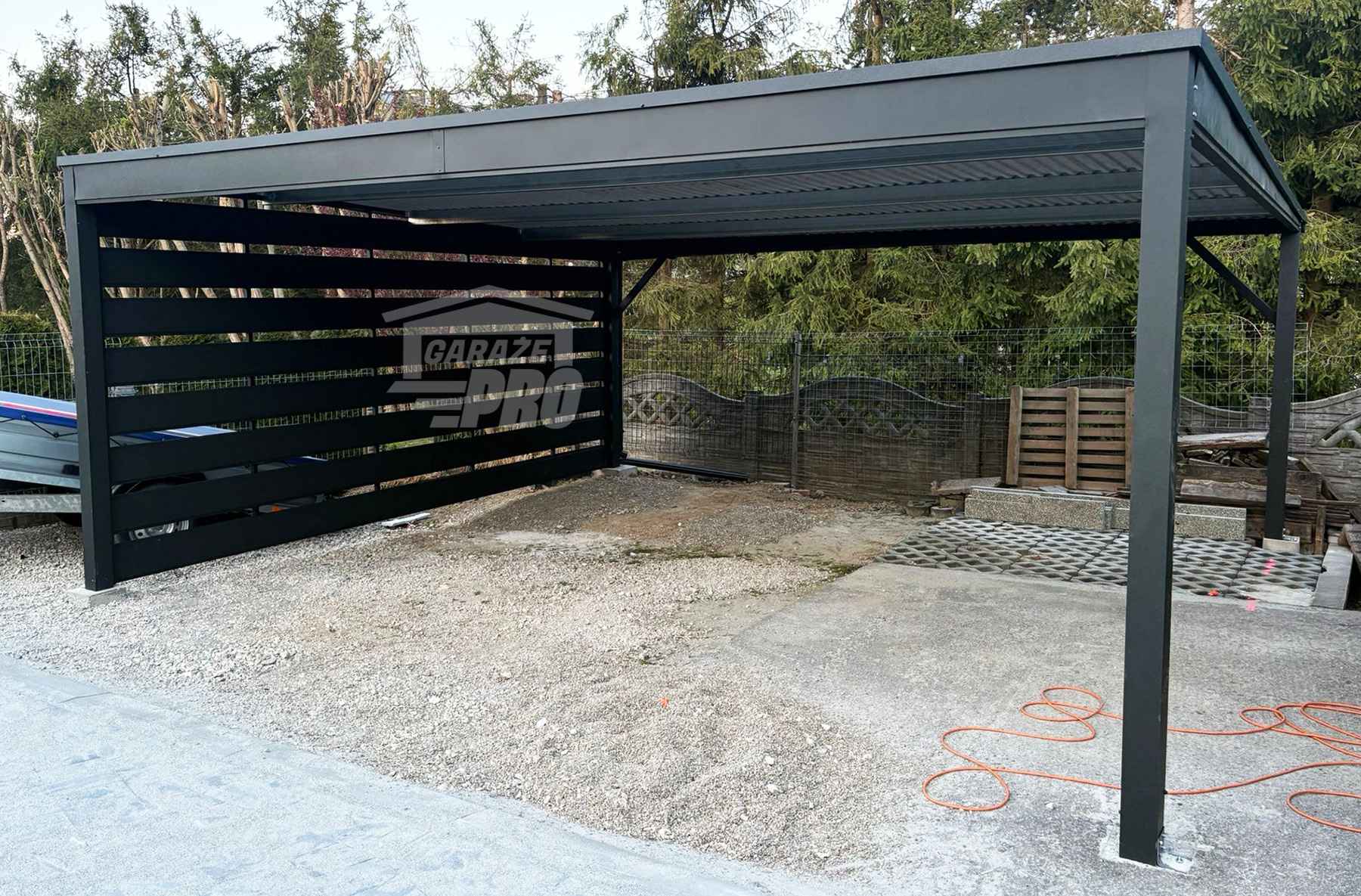 Carport Wiata samochodowa CarPort 5x5 m  dodatkowa zabudowa dach GP737 Zgorzelec - zdjęcie 2