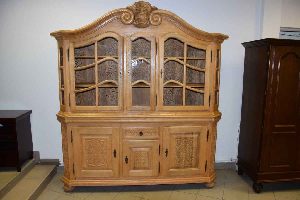 kredens z drewna dębowego - super stan Olsztyn - zdjęcie 1