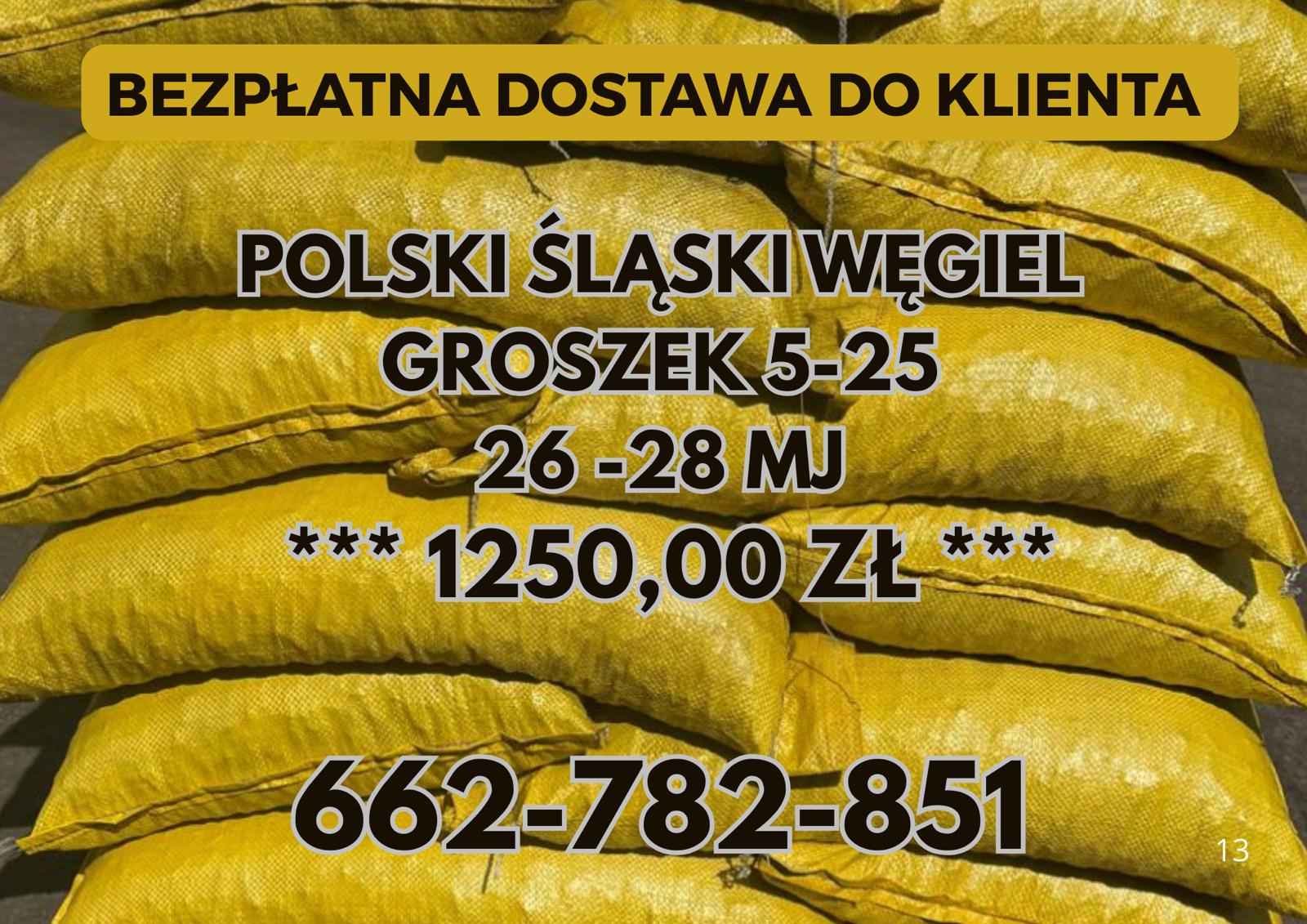 POLSKI ŚLĄSKI WĘGIEL, WĘGIEL GROSZEK , EKOGROSZEK/ Transport Gratis ! Nowa Huta - zdjęcie 3