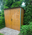 Schowek domek ogrodowy 1,8x2,5 drzwi drewnopodobny dach ID1046 Jastrzębie-Zdrój - zdjęcie 3