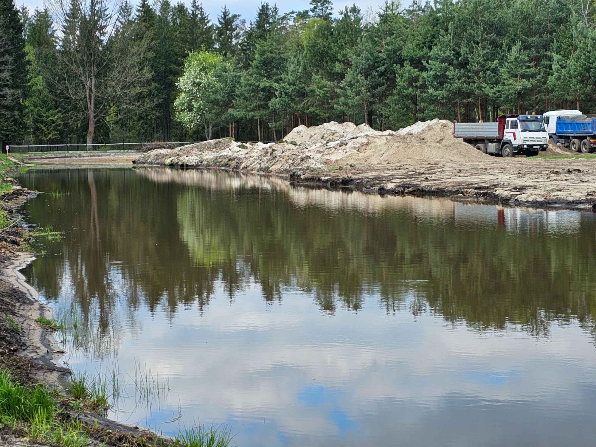 wyburzenia rozbiórki kopanie stawów (zbiorników) usługi koparkami Janów Lubelski - zdjęcie 9