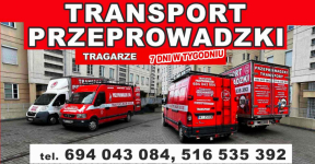 PRZEPROWADZKI TRAGARZE wnoszenie gabarytów Transport