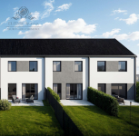 DOM szereg SKRAJNY 103,02m na działce 321m2m2, Iwiny Siechnice Iwiny - zdjęcie 2