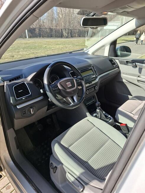 Seat Alhambra II 1.4 Zadbany Rodzinny 7os. Bogato Wyposażony Warszawa - zdjęcie 10