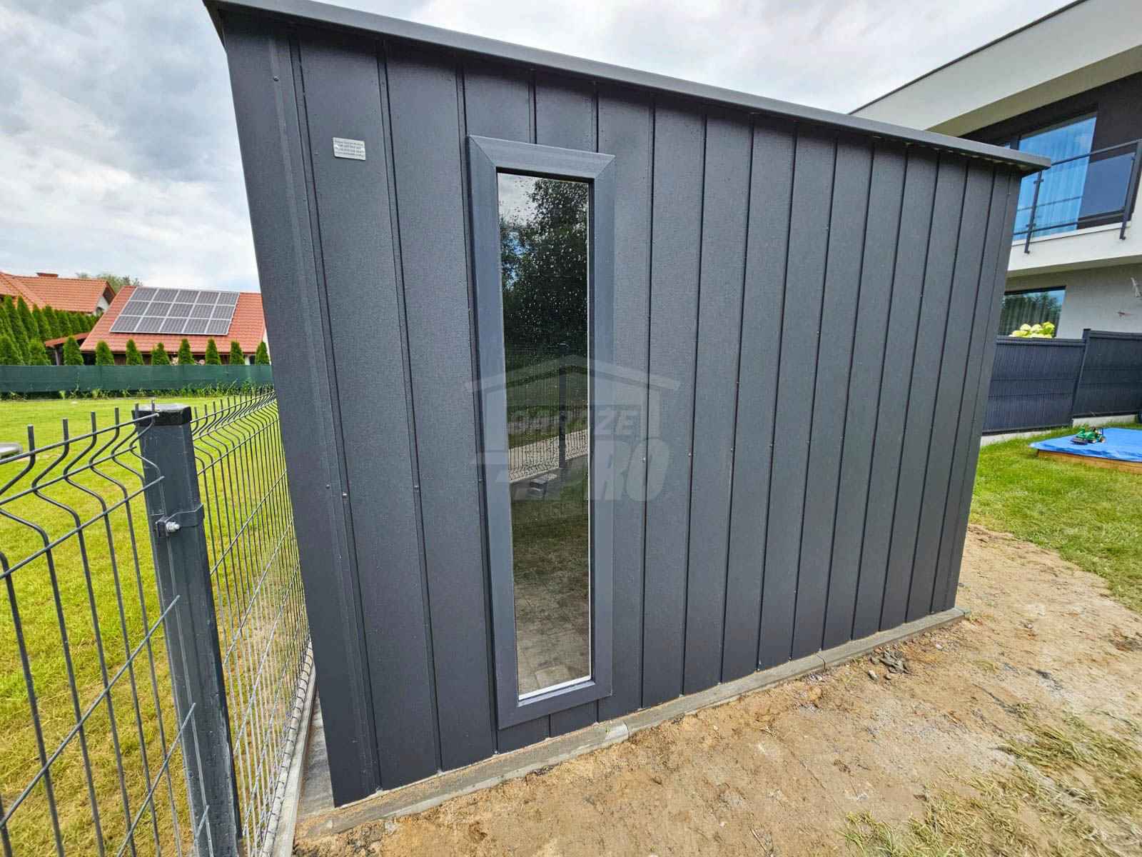 Schowek - domek ogrodowy 3x2m - drzwi - okno  dach rynna  GP700 Ełk - zdjęcie 3