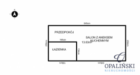 Kawalerka blisko centrum | Salon z kuchnią | wolna Rzeszów - zdjęcie 8