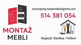 MONTAŻ MEBLI SIEDLCE +50 KM