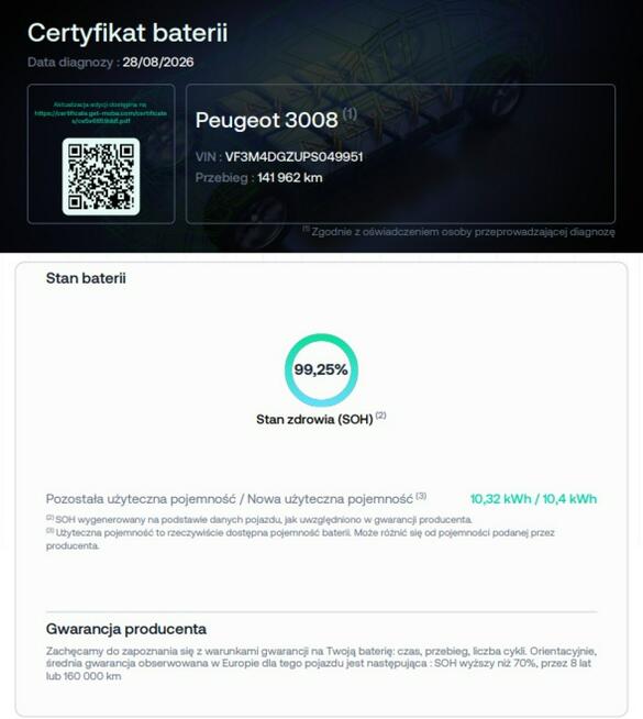 Peugeot 3008 FV23 full led virtual kamera navi phev auto klima Warszawa - zdjęcie 5