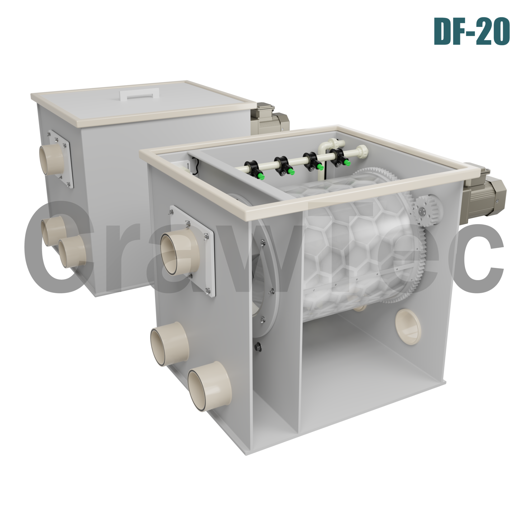 Filtr bębnowy do oczka wodnego Śródmieście - zdjęcie 6