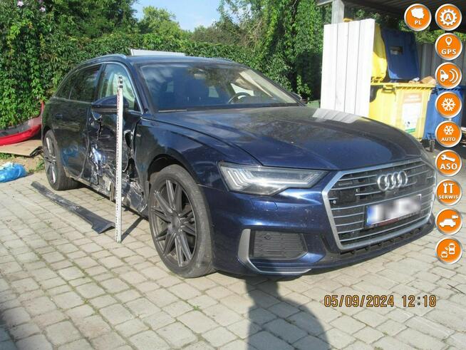 Audi A6 50 Tdi S Line Matrix kamery 360 Skóra 4x4 F vat Karczew - zdjęcie 1