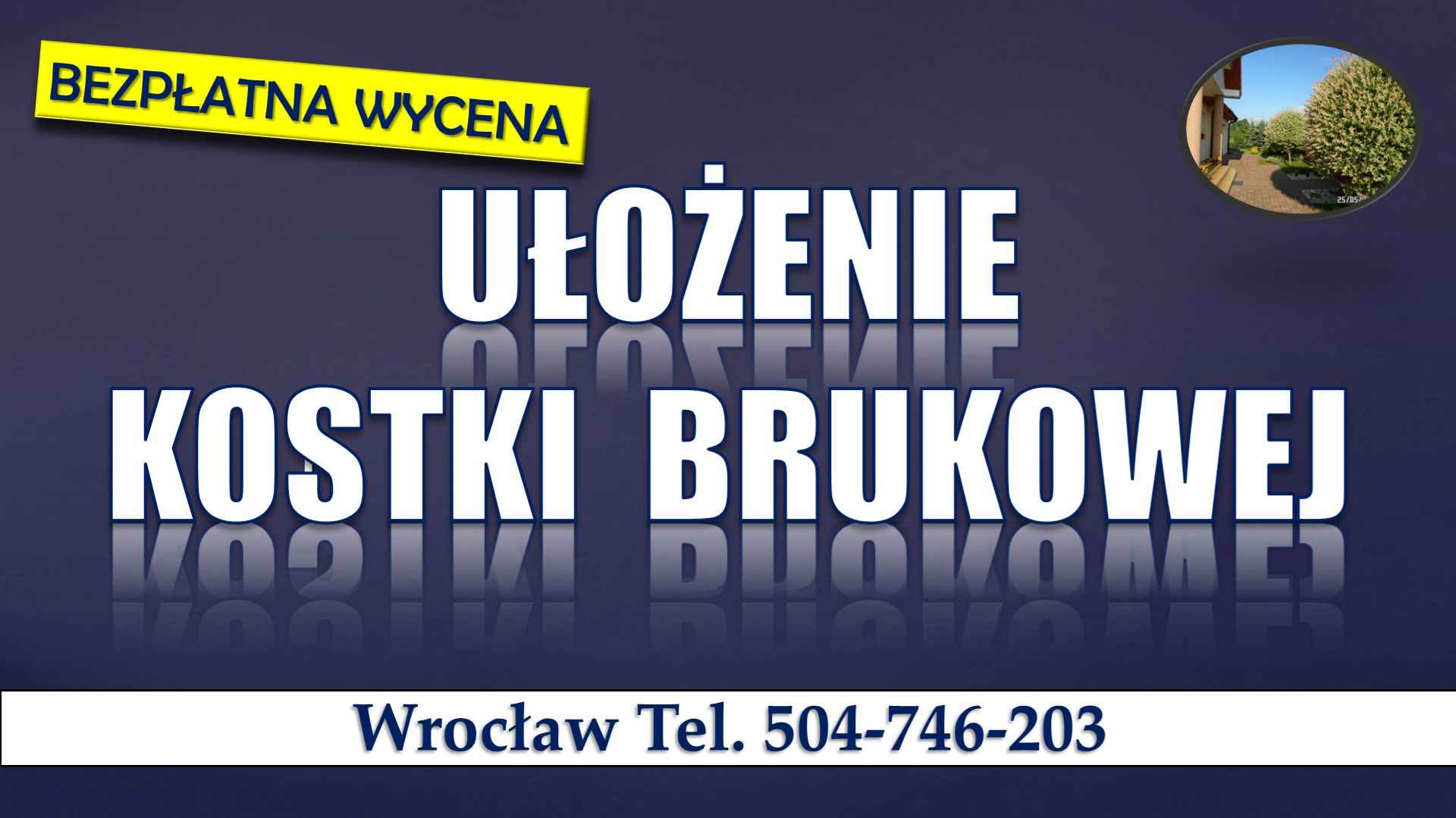 Układanie kostki brukowej Wrocław, tel. 504-746-203. Cennik usługi. Psie Pole - zdjęcie 8
