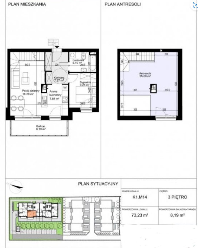 Dwupoziomowe mieszkanie 3 pokojowe/Krzyki Wrocław - zdjęcie 10