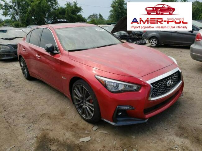 Infiniti Q50 2019, 3.0L, Red Sport, porysowany lakier Warszawa - zdjęcie 1