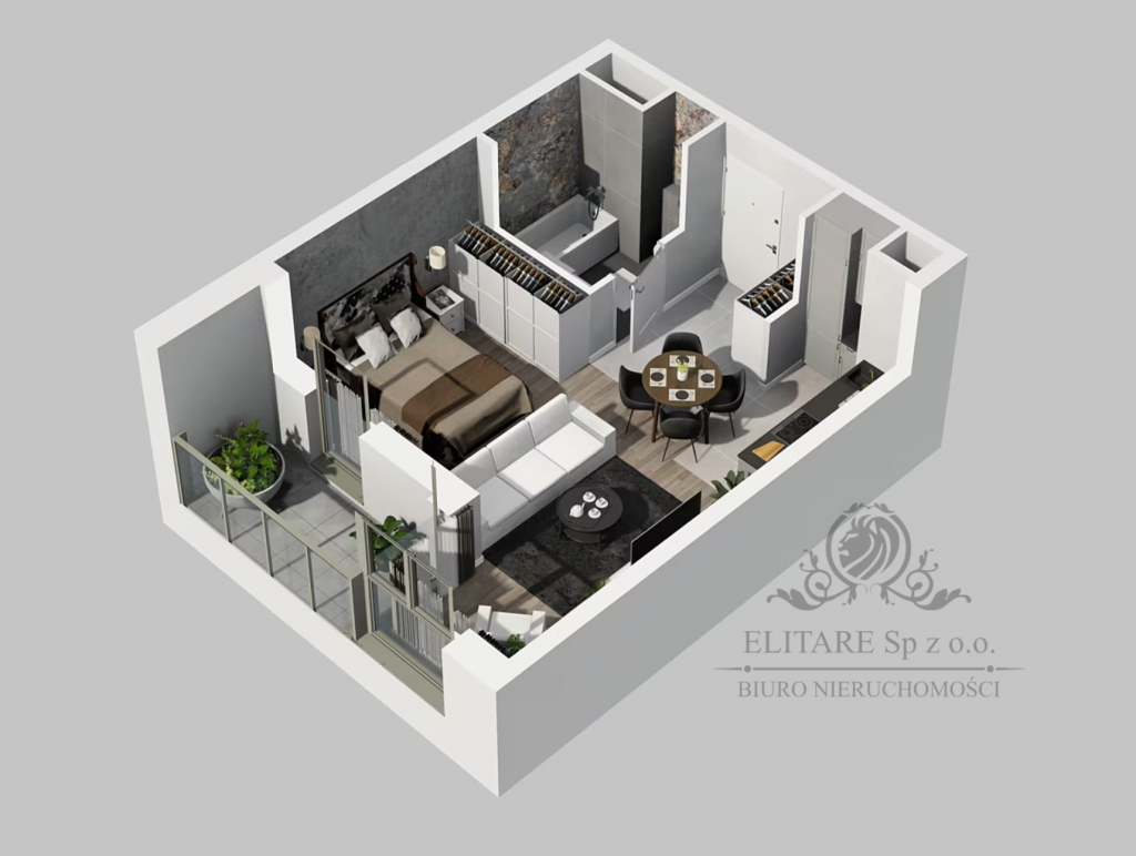 Mieszkanie 33,35m2, loggia, ogrzewanie miejskie/ Kleczków Wrocław - zdjęcie 8