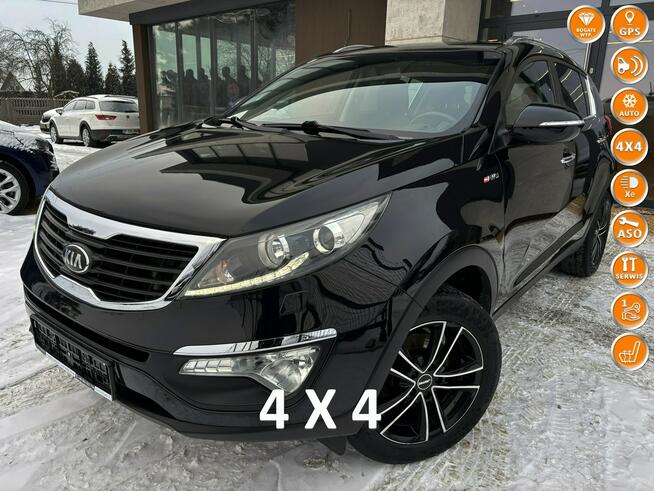 Kia Sportage 2.0D 4x4 136km BI-XENON hak NAVI asystent SERWIS 2014 Tychy - zdjęcie 1