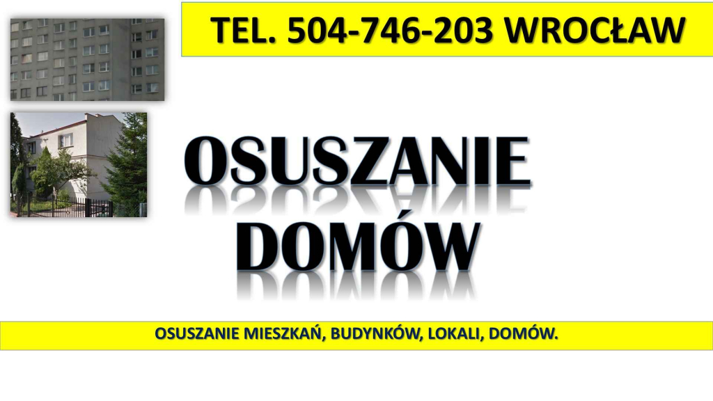 Osuszanie budynków, cennik. 504-746-203, Wrocław. Osuszenie budynku Psie Pole - zdjęcie 4
