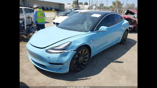 Tesla Model 3 LONG RANGE/PERFORMANCE / AWD / niski przebieg Wrocław - zdjęcie 3