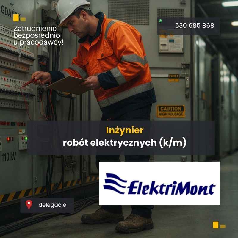 Inżynier robót elektrycznych (k/m) Nowa Huta - zdjęcie 1