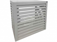 Osłona klimatyzatora – pompy ciepła 120x40x140 cm biały ID1148