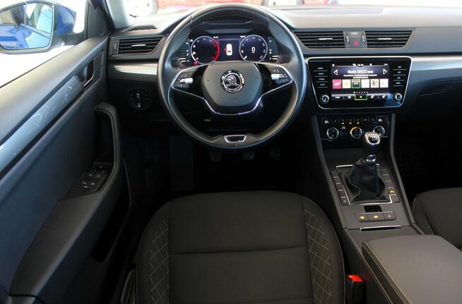 Škoda Superb Lift SalonPL FV23% 2.0TDI 150KM Wirtualny Kokpit Tempomat Sokołów - zdjęcie 9