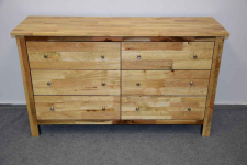 komoda z szufladami z drewna tekowego - jak nowa