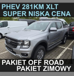 Ford Ranger 281KM PHEVPlug-in XLT Super Niska Cena Pakiet Off-Road Hak