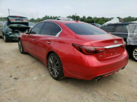 Infiniti Q50 2019, 3.0L, Red Sport, porysowany lakier Warszawa - zdjęcie 3